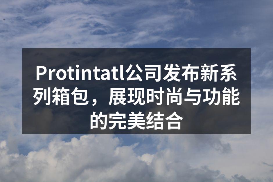 新系列箱包展示